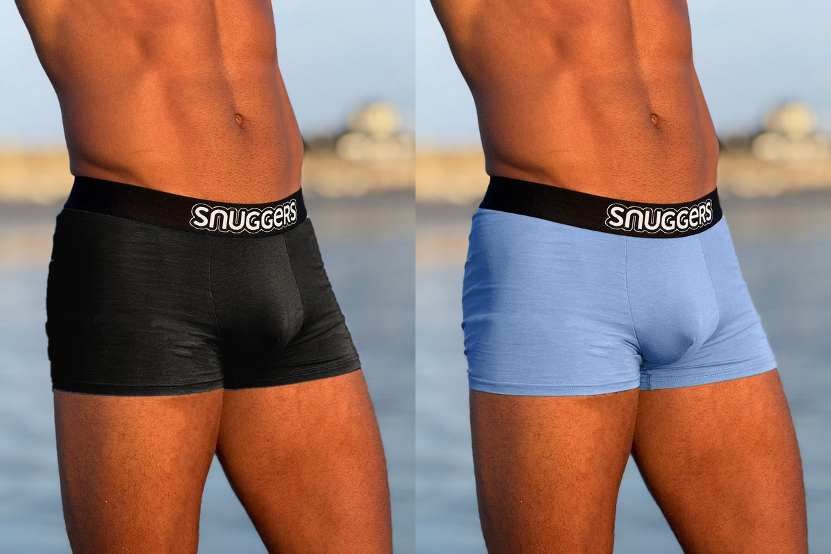 Snuggers® Modal Active Boxer Briefs | 2 Pack