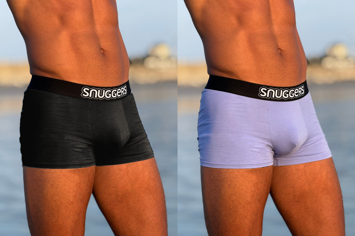 Snuggers® Modal Active Boxer Briefs | 2 Pack