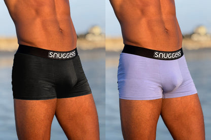 Snuggers® Modal Active Boxer Briefs | 2 Pack