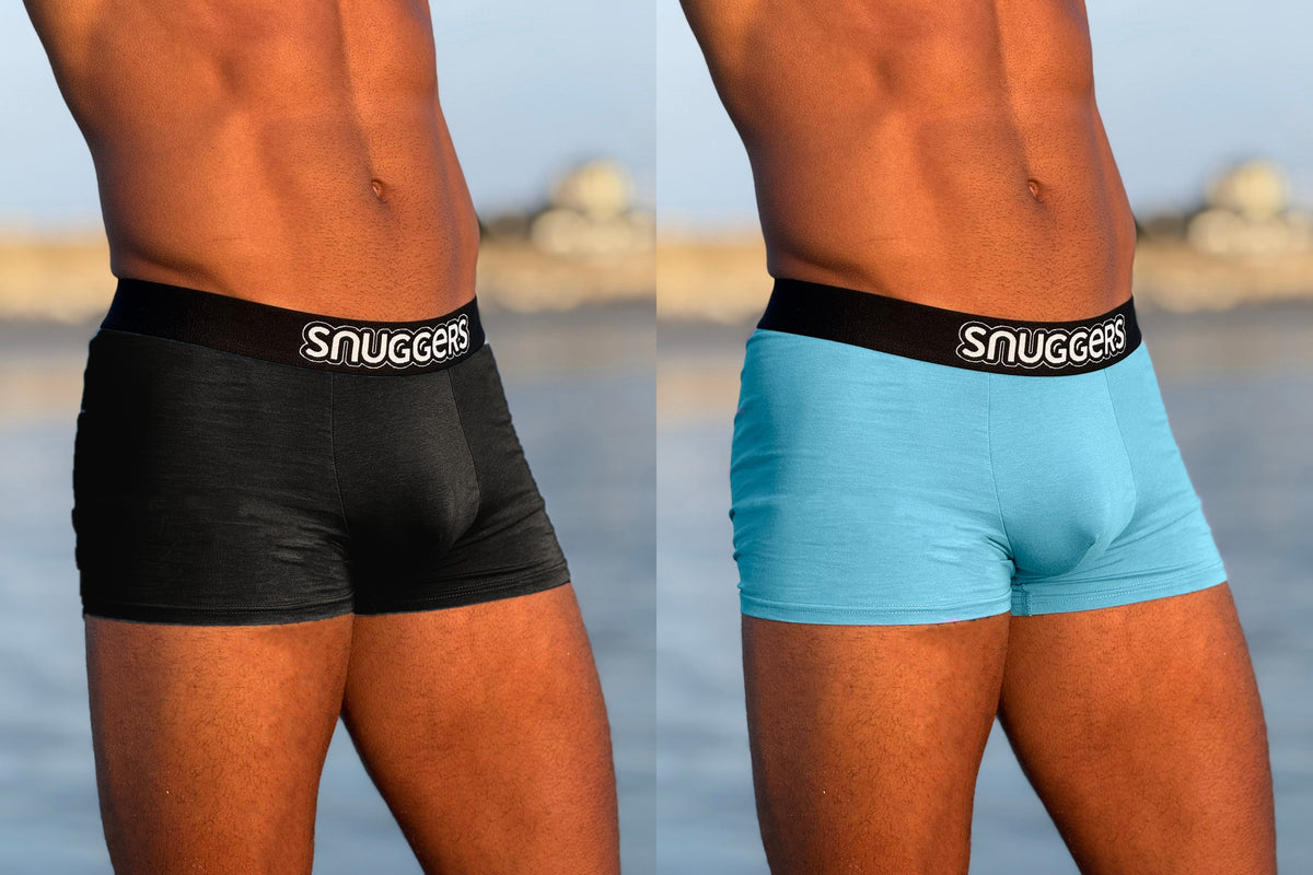 Snuggers® Modal Active Boxer Briefs | 2 Pack