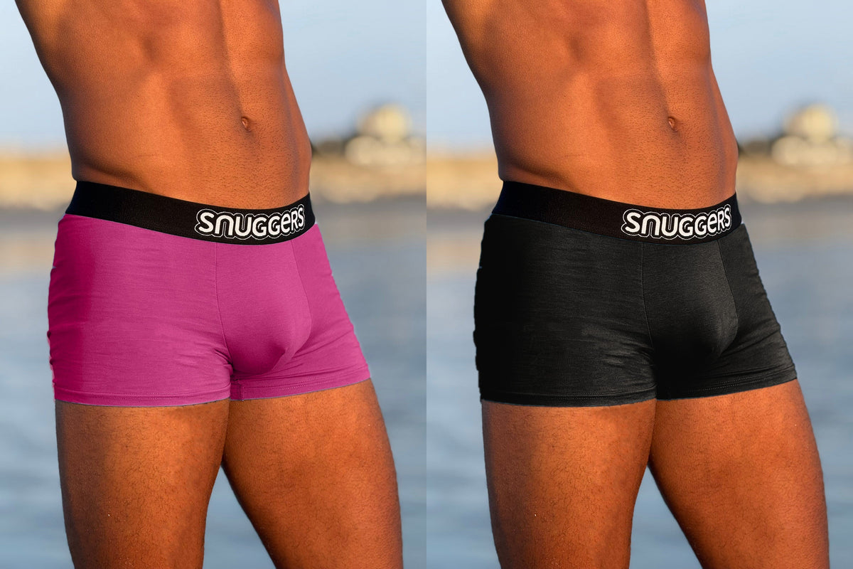 Snuggers® Modal Active Boxer Briefs | 2 Pack