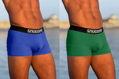 Snuggers® Modal Active Boxer Briefs | 2 Pack